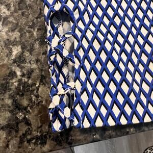 Verve Blues Women's Amalfi Blu Drop Shadow Casual Pants